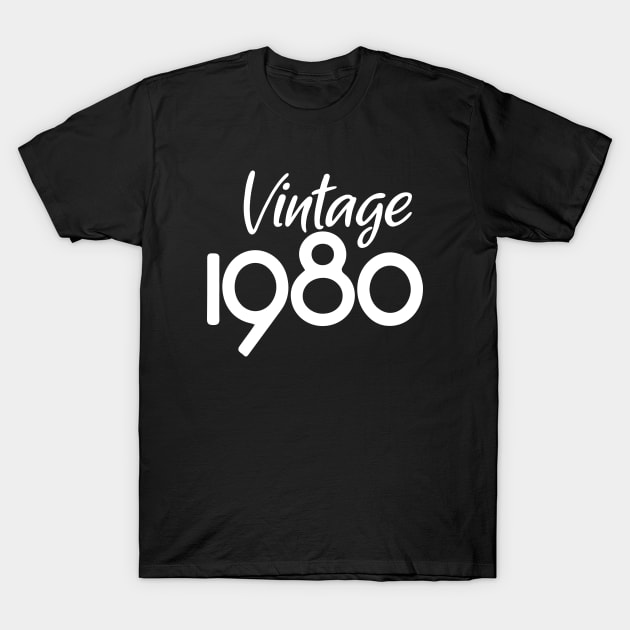 Vintage 1980 T-Shirt by youki